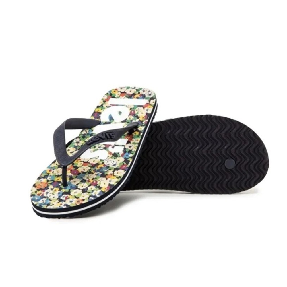 Levi's Women's D6565-0009 Dixon Poster‎ flip flops Size 5.5